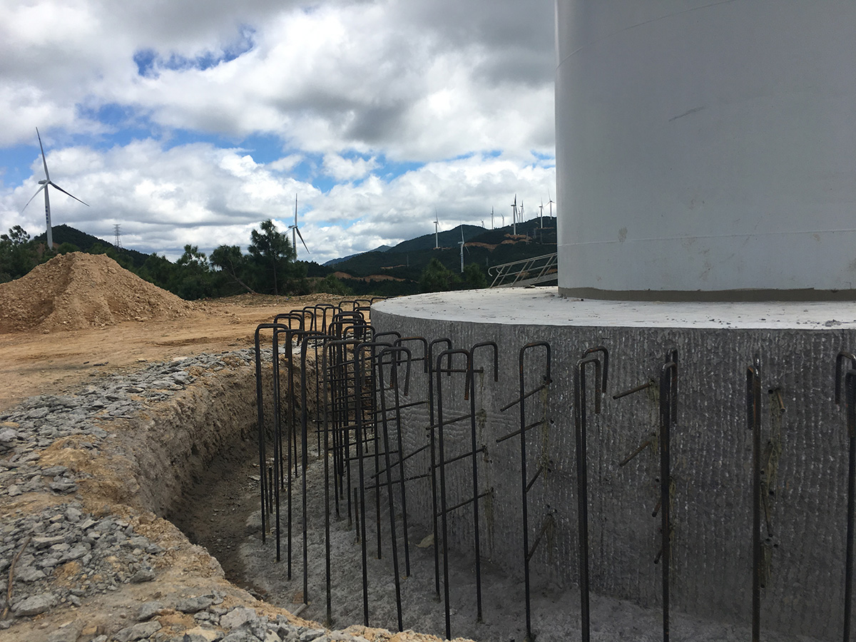 楚雄打掛山風電廠